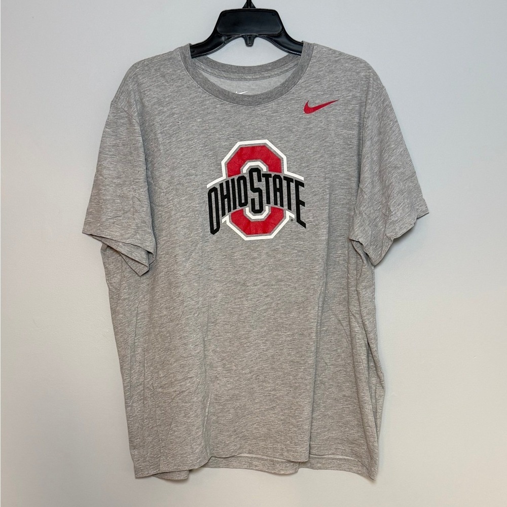 Nike Ohio State Buckeyes Block O Dri-FIT Cotton T-Shirt XL